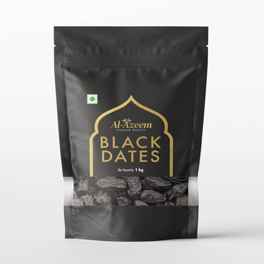 Al Azeem Black Dates (Khajur) Wet 1 Kg